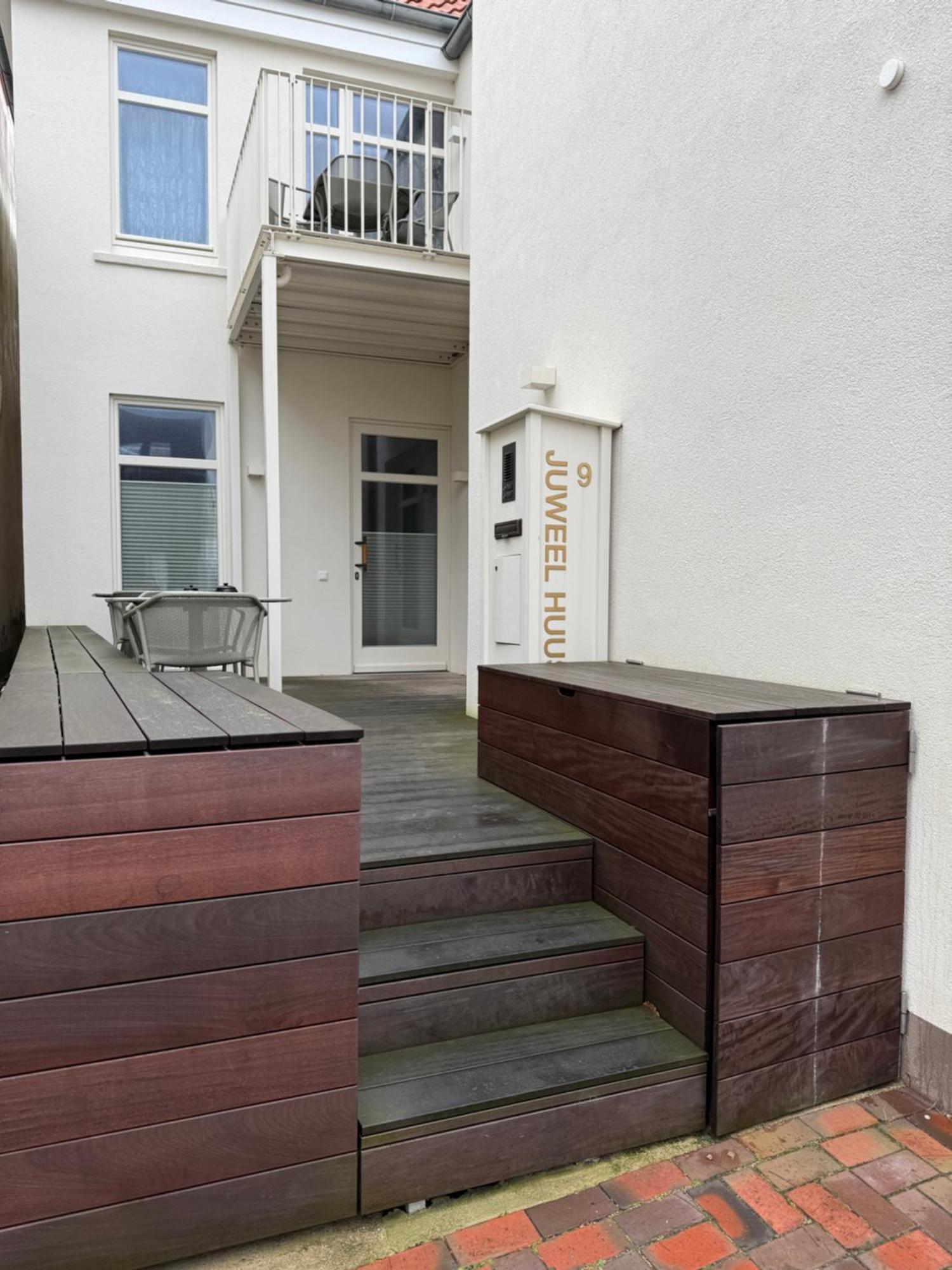 J Huus 4 I 99M I Strand I Kurplatz I Eg I Terrasse I Ruhig I King I Fb Heizung I Privateingang I Huus Design Norderney Εξωτερικό φωτογραφία
